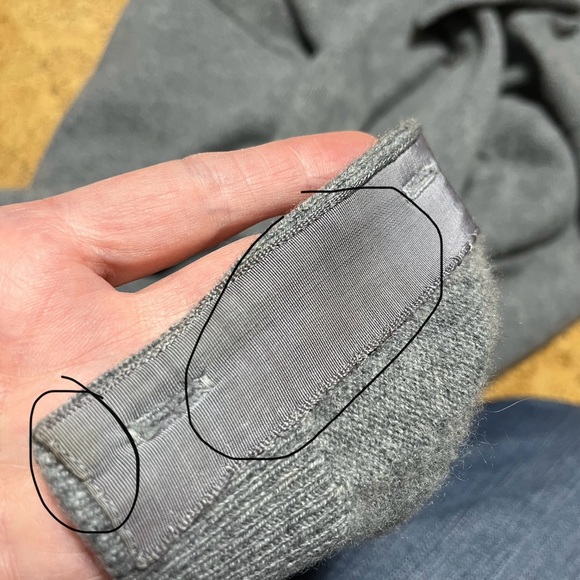 Snow Lotus Vintage Cashmere Button Cardigan In Gray Sz 40 /M/L - Picture 13 of 14